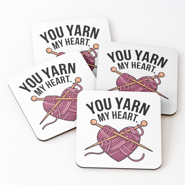 Item preview, You Yarn My Heart - Cute Knitting Design designed and sold by seelya83.