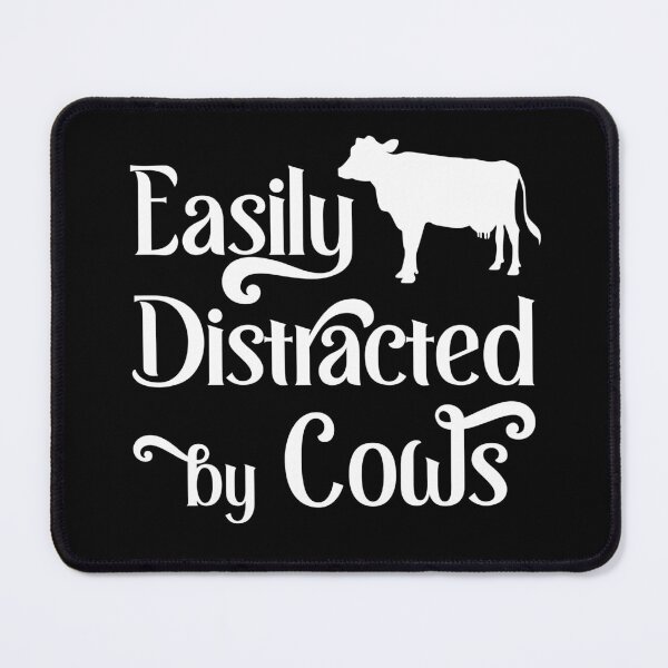 Item preview, Easily Distracted By Cows designed and sold by coolfuntees.