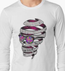 Funky Skull Art Long Sleeve T-Shirt