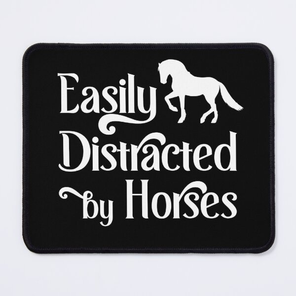 Item preview, Easily Distracted By Horses designed and sold by coolfuntees.