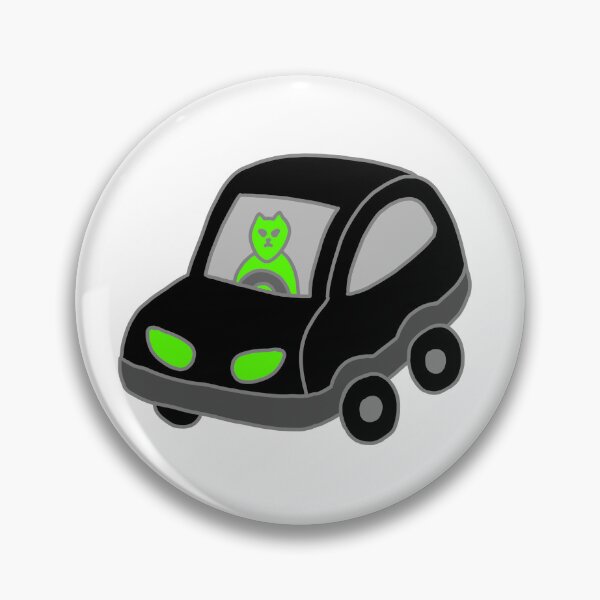 Artikelvorschau, ein Alien im schwarzen Auto entworfen und verkauft von superbaechoo.