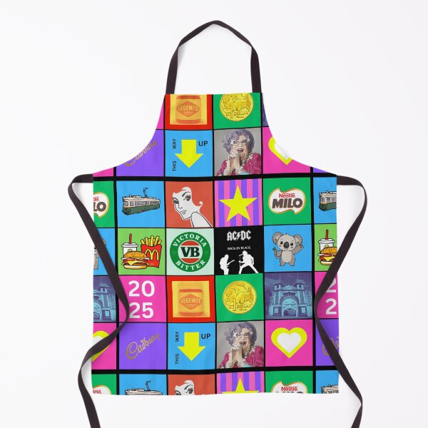 Item preview, POP ART BOARD #2 - ICONIC AUSTRALIA - VIC designed and sold by AASparksDesigns.