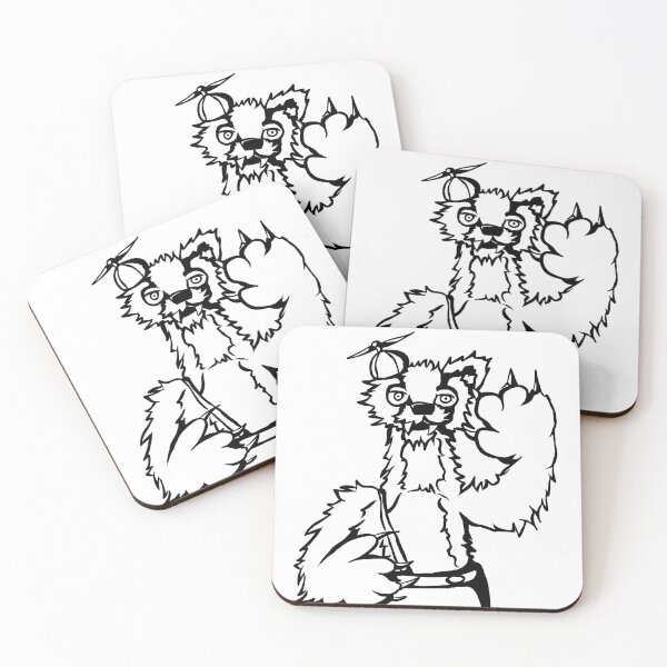 Item preview, Willy's Wonderland: The robotic stuffed animal sketch designed and sold by MechanicalART.