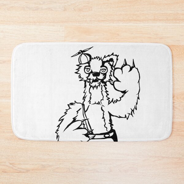 Item preview, Willy's Wonderland: The robotic stuffed animal sketch designed and sold by MechanicalART.