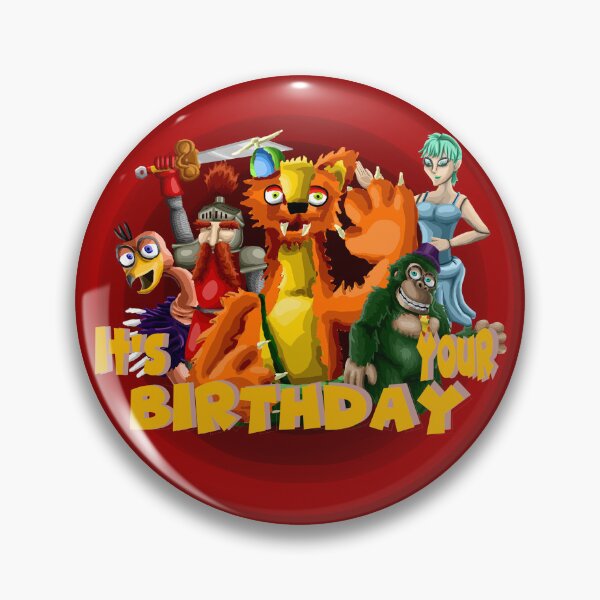 Item preview, Willy's Wonderland: It's Your Birthday logo VERSION 2 designed and sold by MechanicalART.