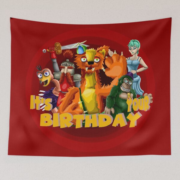 Item preview, Willy's Wonderland: It's Your Birthday logo VERSION 2 designed and sold by MechanicalART.