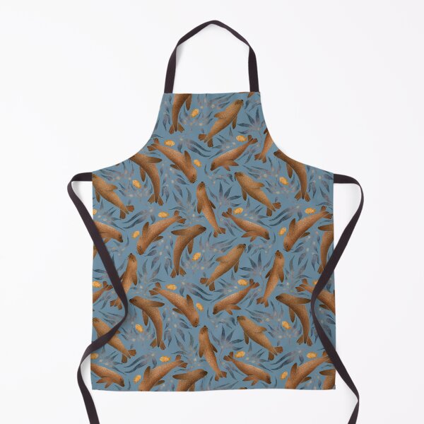 Item preview, Kelp Forrest Light Blue designed and sold by smoothfoxill.