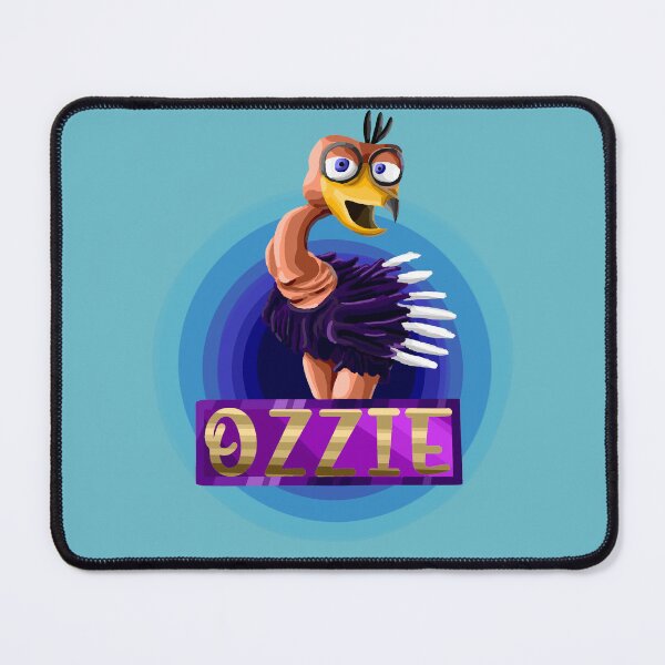 Item preview, Willy's Wonderland: Ozzie the ostrich logo cartoon designed and sold by MechanicalART.