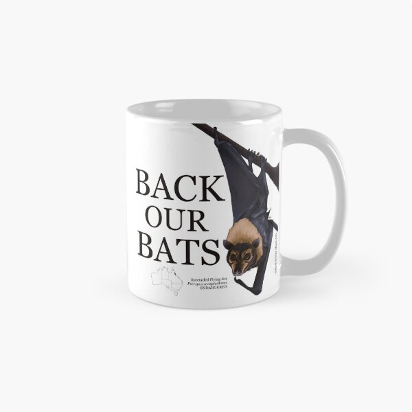 Item preview, Back Our Bats: Spectacled Flying-fox designed and sold by KarlyFMixedArts.