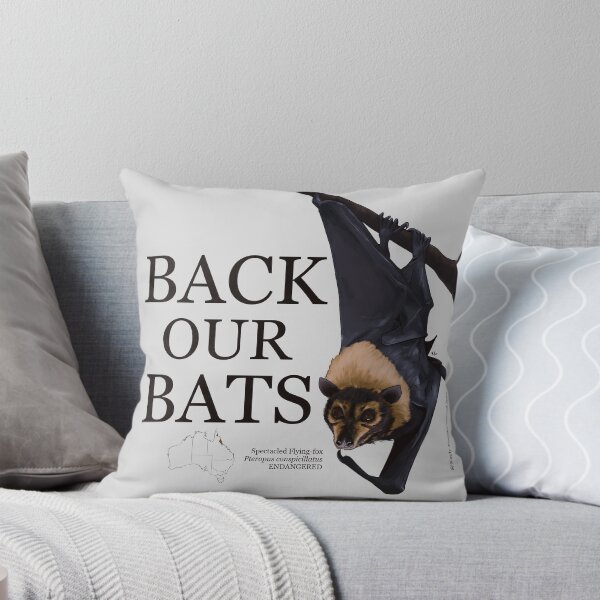 Item preview, Back Our Bats: Spectacled Flying-fox designed and sold by KarlyFMixedArts.