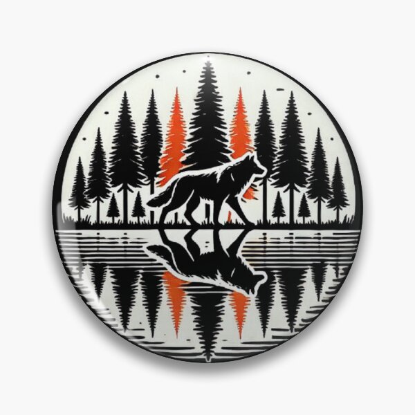 Item preview, Graphic Design: Wolf Forest, Wildlife, and Outdoor Nature Adventures designed and sold by love3617.
