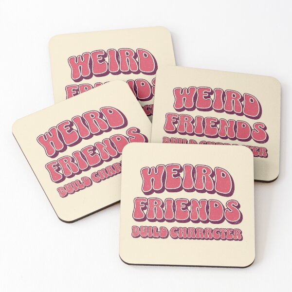 Item preview, Weird Friends Build Character designed and sold by coolfuntees.