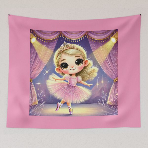 Item preview, Big Eye Little Ballerina designed and sold by KittyKatto.