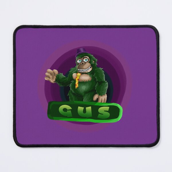 Artikelvorschau, Willy's Wonderland: Gus grünes Gorilla-Animatronik-Plüschlogo entworfen und verkauft von MechanicalART.