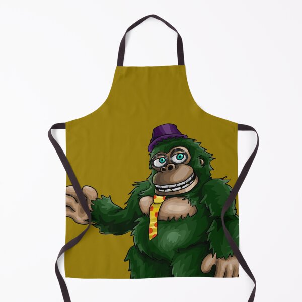 Artikelvorschau, Willy's Wonderland: Gus grüner Gorilla animatronischer Plüsch entworfen und verkauft von MechanicalART.