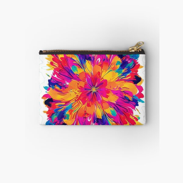 Item preview, Abstract floral pattern sticker design  designed and sold by InsightA.