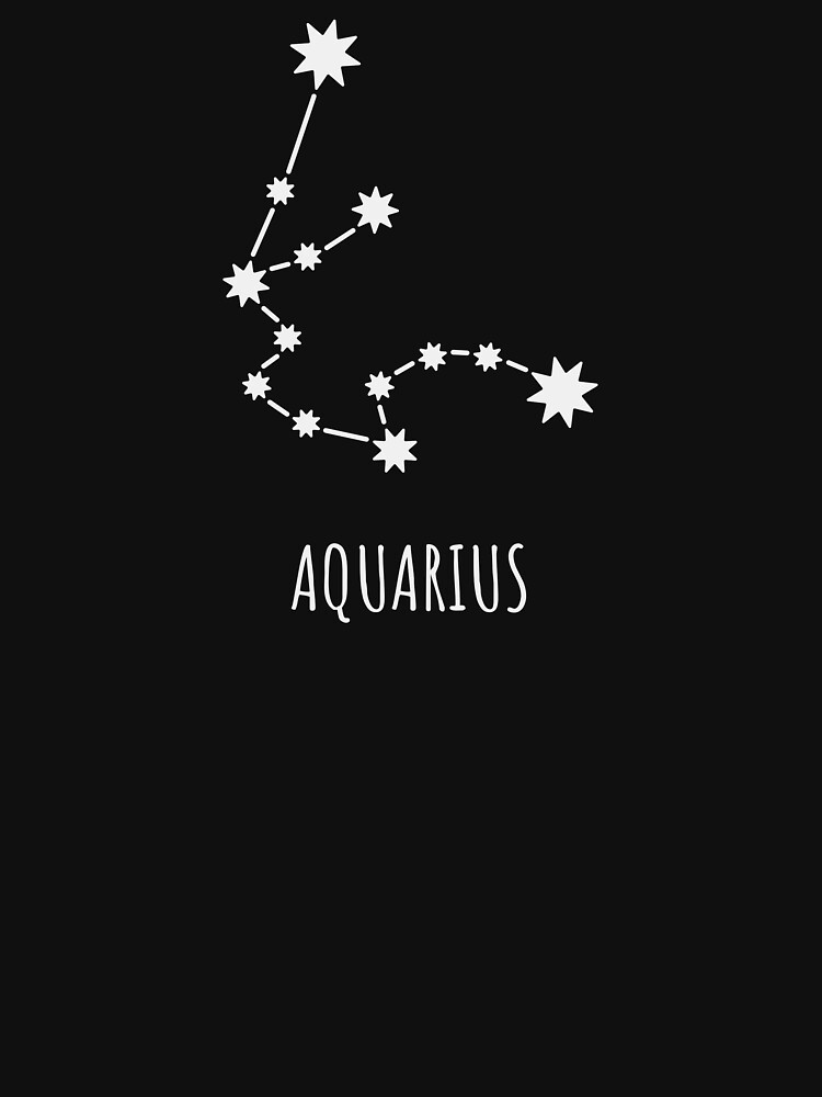 Thumbnail 7 of 7, Essential T-Shirt, Zodiac Sign T-Shirt - Aquarius designed and sold by thearthurshop.