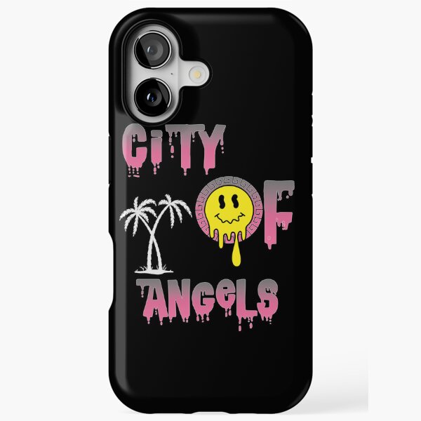 PALM ANGELS iPhone 13 Pro ケース Palm Angelsのブラック＆イエロー ロゴ iPhone 13 Pro ケースがセール中
