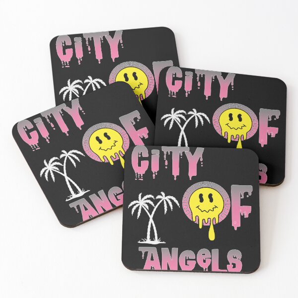 Item preview, City of Angels, Los Angeles Smile face designed and sold by UGOT2SEETHIS STUDIO.