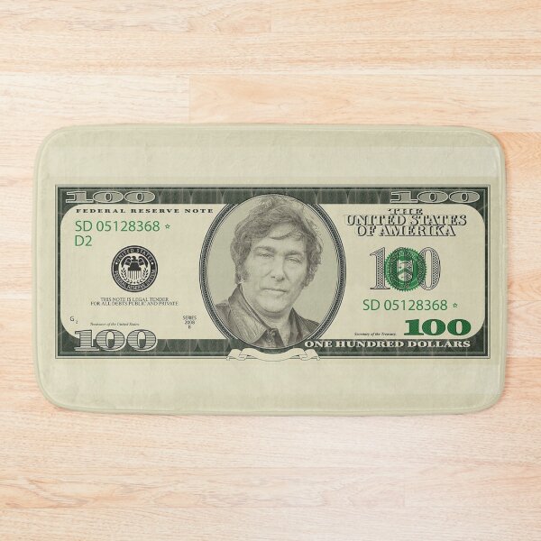 Item preview, Javier Milei Featured on a Dollar Bill designed and sold by MechanicalART.