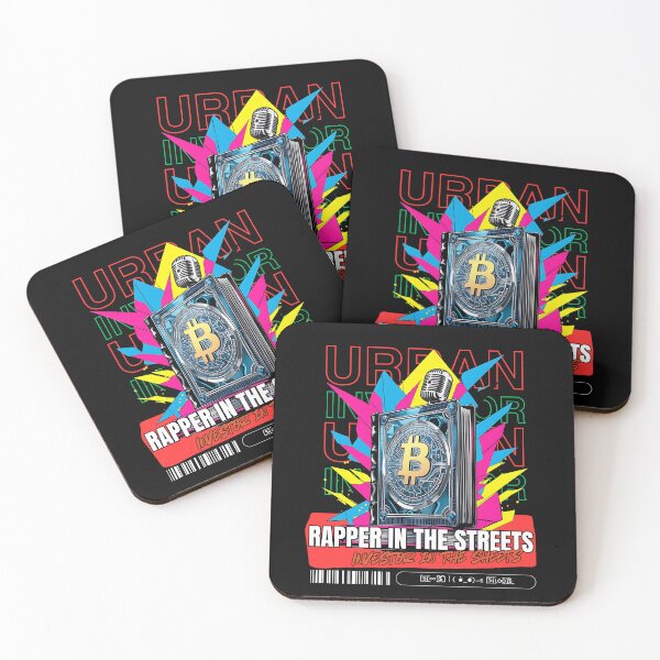 Item preview, Urban Crypto Investor - Rapper in the streets investor in the sheets designed and sold by Designs-Labs.