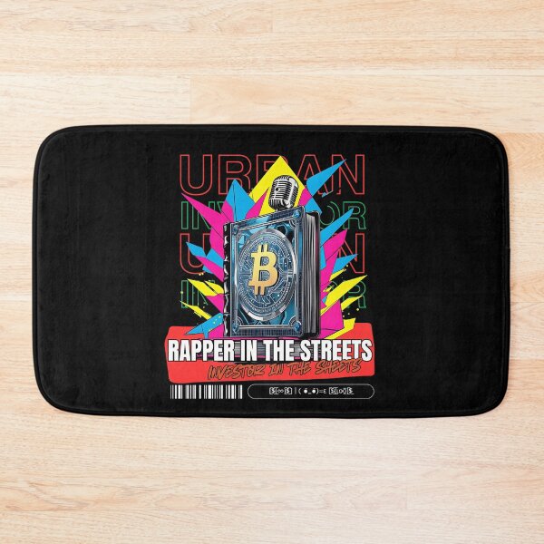 Item preview, Urban Crypto Investor - Rapper in the streets investor in the sheets designed and sold by Designs-Labs.