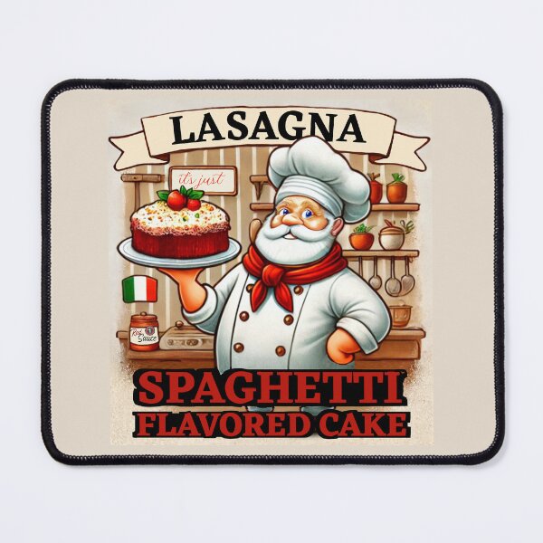 Item preview, Lasagna is Spaghetti Flavored Cake designed and sold by FunandWhimsy.
