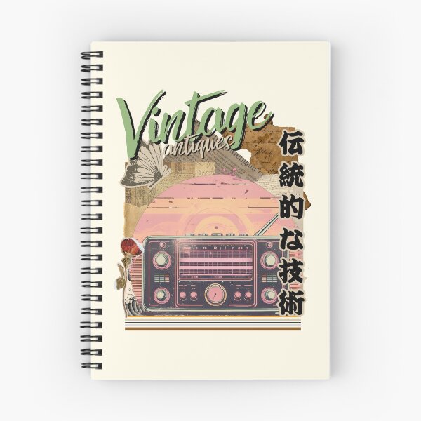 Item preview, Dispositivos antiguos vintage: radio inalámbrica portátil de estilo antiguo designed and sold by Designs-Labs.
