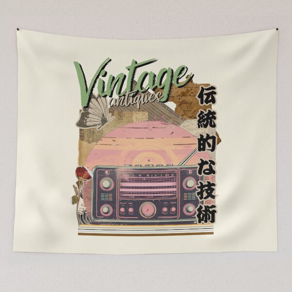 Item preview, Vintage Antiques devices - Old style Portable wireless Radio designed and sold by Designs-Labs.