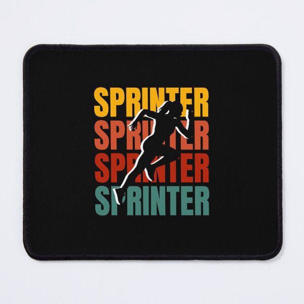 Item preview, Retro Sprinter Runner Girl designed and sold by NoodleDoodleCo.