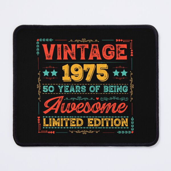 Item preview, Vintage 1975 Made in 1975 50th Birthday 50 Years Old designed and sold by Blok45.
