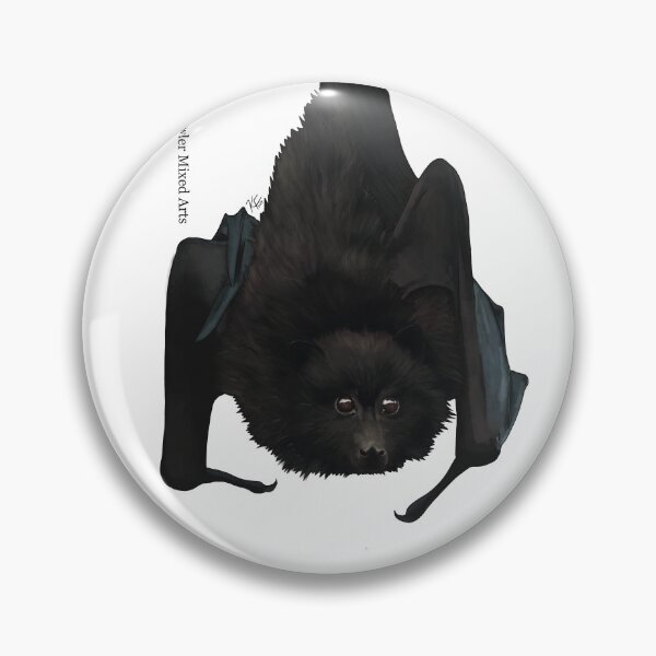 Item preview, Back Our Bats: Christmas Island Flying-fox - no text designed and sold by KarlyFMixedArts.