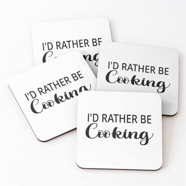 Item preview, I'd Rather Be Cooking designed and sold by coolfuntees.
