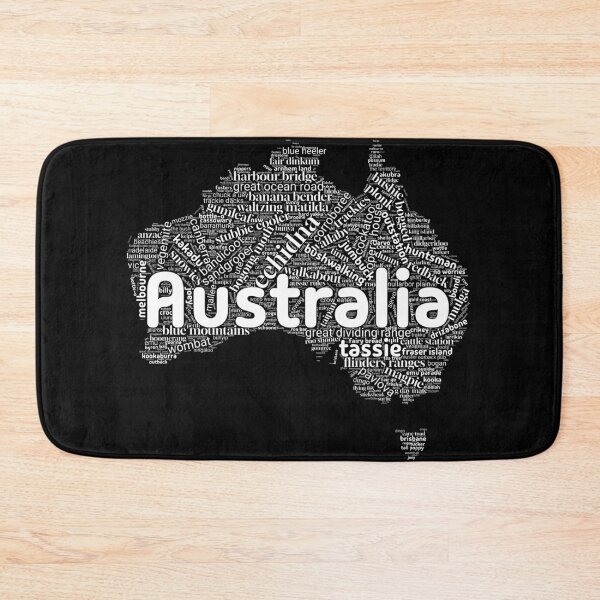 Item preview, Australia - Word Cloud designed and sold by mr-k-store.