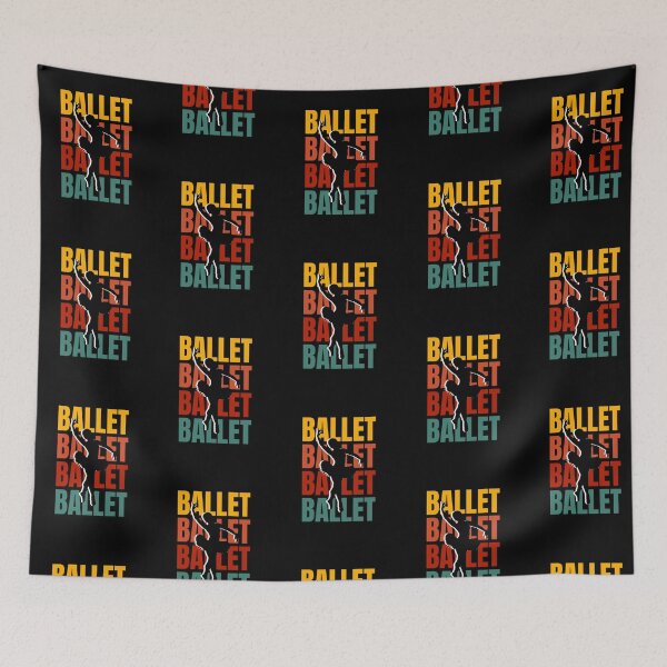 Item preview, Retro Ballet Dancer designed and sold by NoodleDoodleCo.