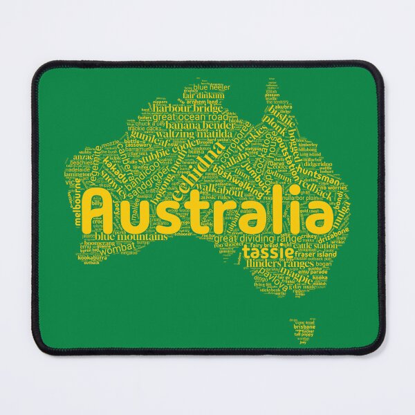 Item preview, Australia - Word Cloud designed and sold by mr-k-store.