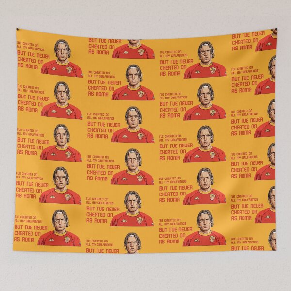 Item preview, Francesco Totti - never cheated on AS Roma - Roma fans designed and sold by Fanaticos.