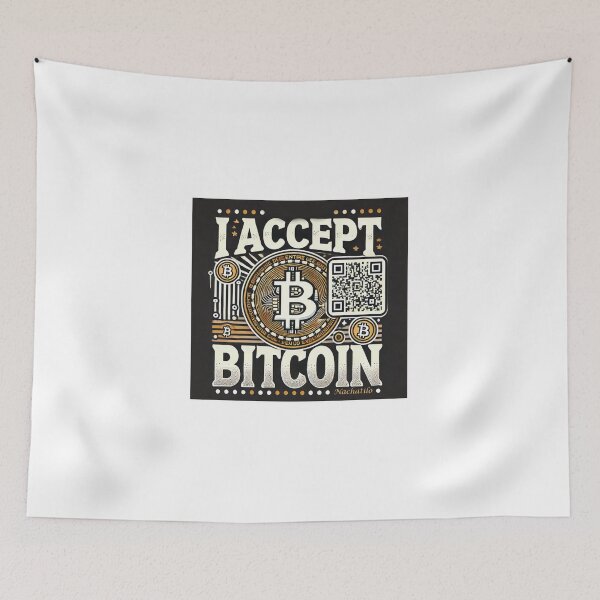 Item preview, I accept bitcoin designed and sold by nachatilo.