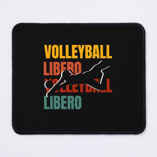 Item preview, Retro Libero Volleyball Player Girl designed and sold by NoodleDoodleCo.