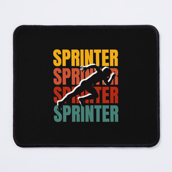 Item preview, Retro Sprinter Runner designed and sold by NoodleDoodleCo.
