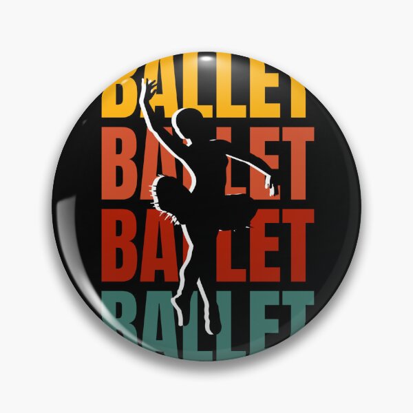 Item preview, Retro Ballet Dancer designed and sold by NoodleDoodleCo.