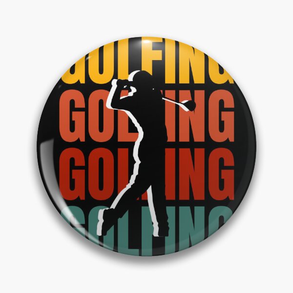 Item preview, Retro Golfing Swing designed and sold by NoodleDoodleCo.