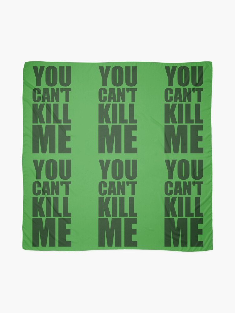 "'You Can't Kill Me' Sgt Woods Quote" Scarf for Sale by Nemesis96