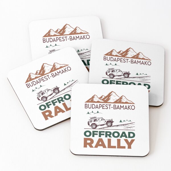 Item preview, Budapest-Bamako 2025 Offroad Rally Adventure Design designed and sold by Colorful-Garden.