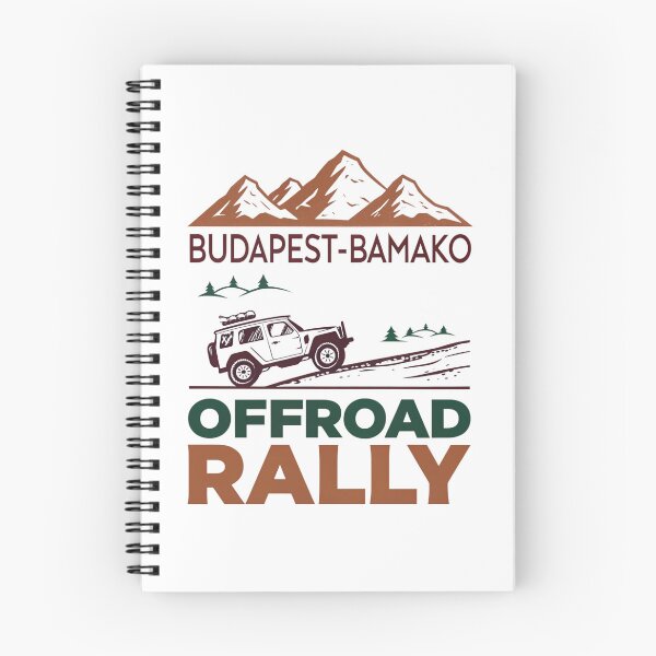 Item preview, Budapest-Bamako 2025 Offroad Rally Adventure Design designed and sold by Colorful-Garden.