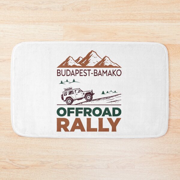 Item preview, Budapest-Bamako 2025 Offroad Rally Adventure Design designed and sold by Colorful-Garden.