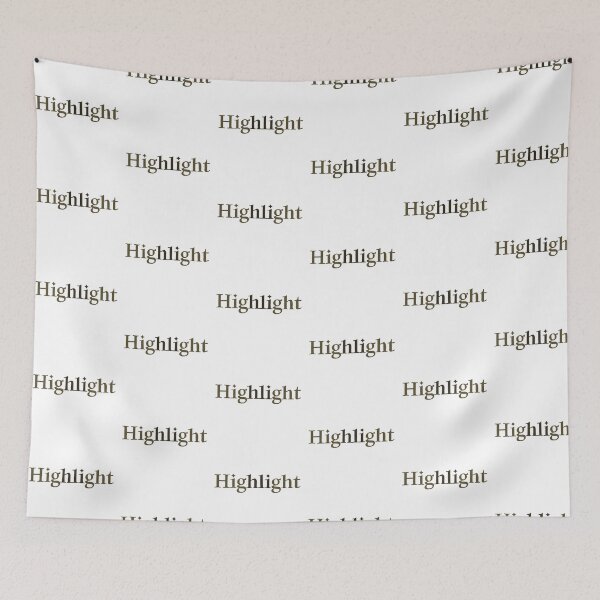 Item preview, Highlight by TWS designed and sold by ArtRaftPro.