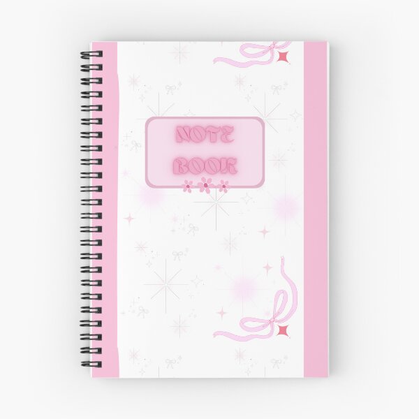 Item preview, Pink Aesthetic Notebook designed and sold by Asahi-kun.