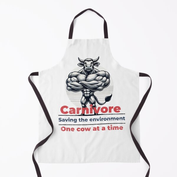 Item preview, Carnivore, saving the environment one cow at a time designed and sold by dreamlandbuyers.