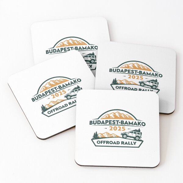 Item preview, Budapest-Bamako 2025 Offroad Rally Adventure Design designed and sold by Colorful-Garden.